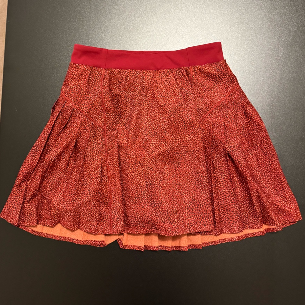 Spanx Printed Pleated Skort